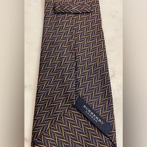 Vintage Silk Burberry Tie